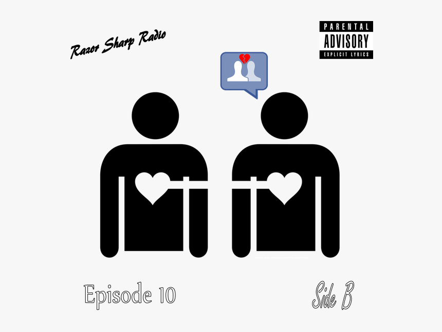 Transparent Parental Advisory Lyrics Png - Symbol Of Personal Relationship, Png Download