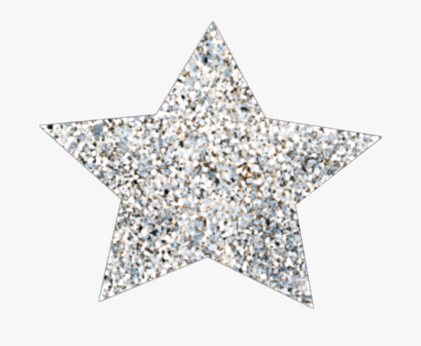 #freetoedit #planet #glitter #sparkles #silver #star - Star, HD Png Download