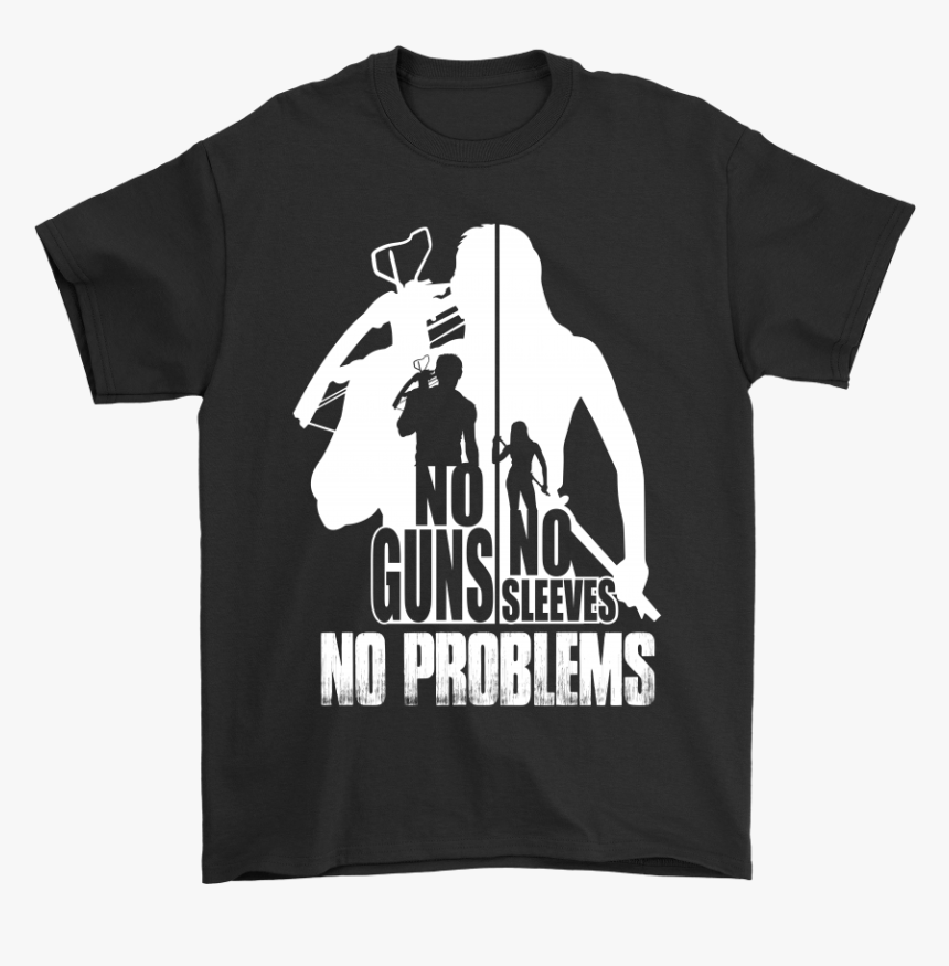 No Gun No Sleave No Problems The Walking Dead Shirts - Bernie Rainbow Unicorn Shirt, HD Png Download