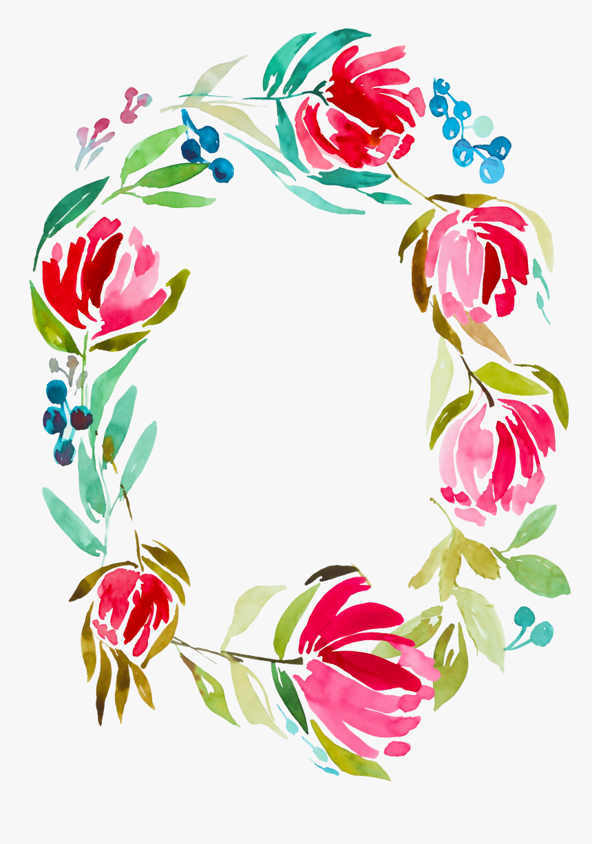 Clipart Flower Garland Picture Freeuse Stock Wild Flower, HD Png Download