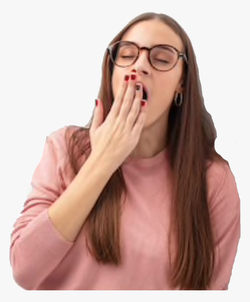 #tired Tired #freetoedit - Girl, HD Png Download