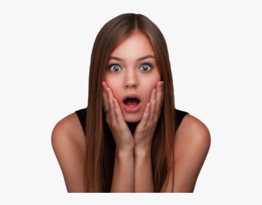 Mujeres Con Cara De Sorpresa, HD Png Download