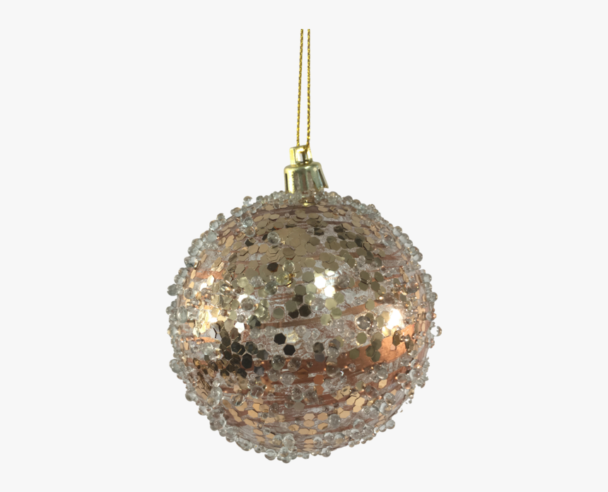 Frosted Copper Bauble - Chandelier, HD Png Download