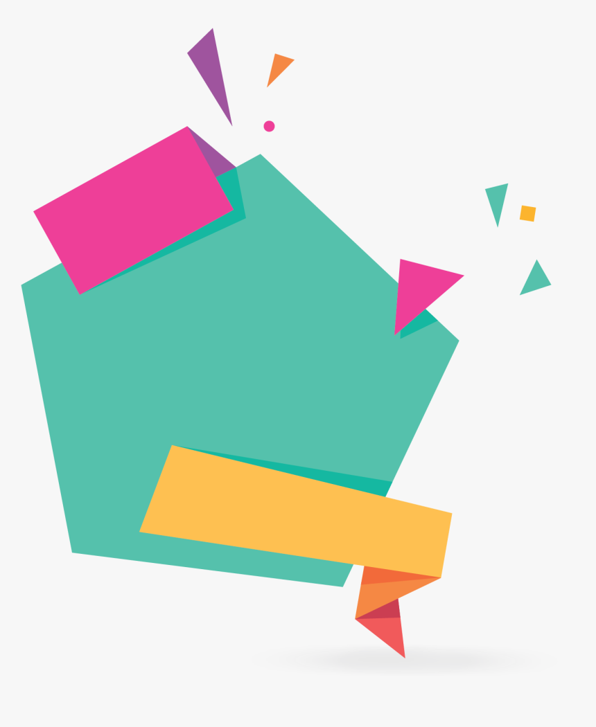 Green Discount Origami Banner - Discount Banner Images Png, Transparent Png