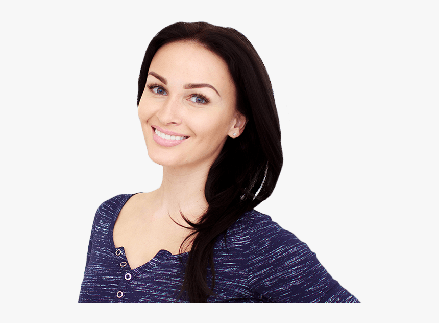 Woman Smiling - Girl, HD Png Download