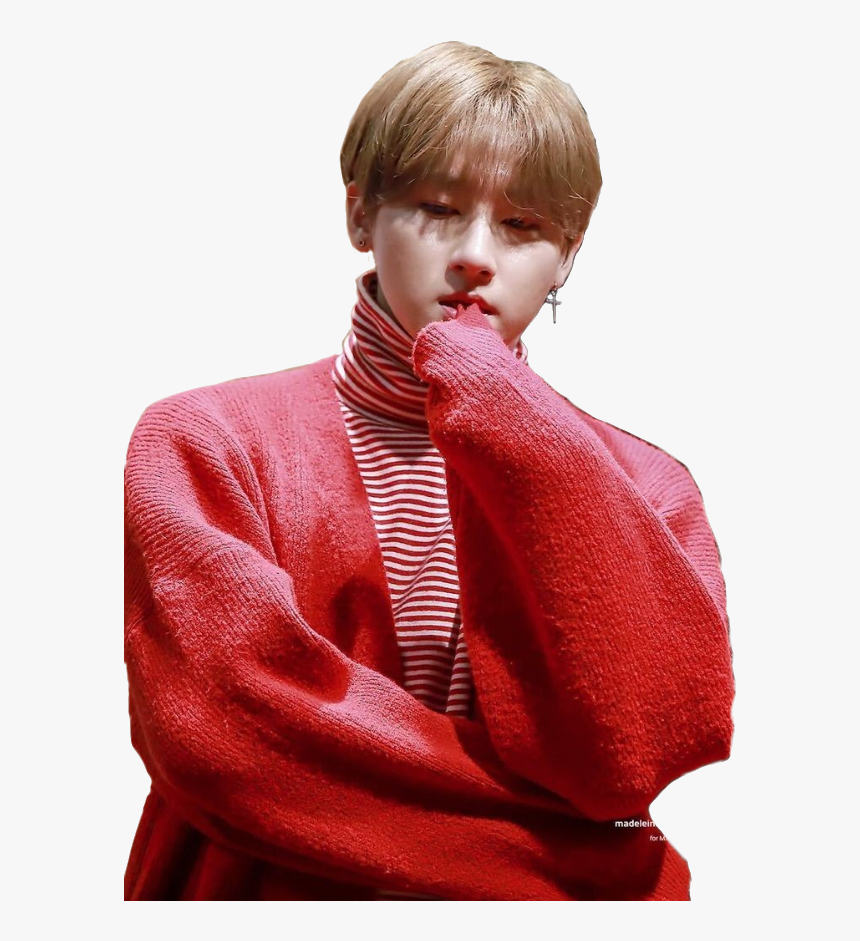 #kpop #monstax #im #monstaxim #changkyun #red - Girl, HD Png Download