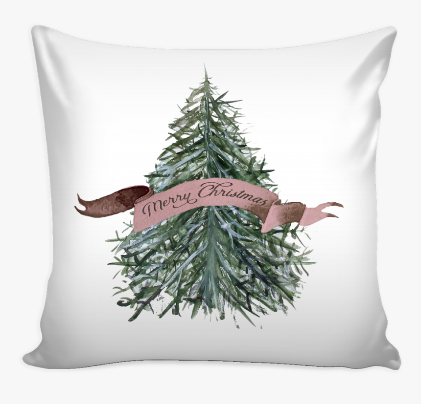 Exclusive Watercolor Merry Christmas Pillow Cover - Best Thought For Wife, HD Png Download