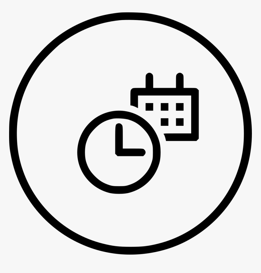 Date Time Schedule Calender Planning Event Clock - Youth To The People Logo, HD Png Download