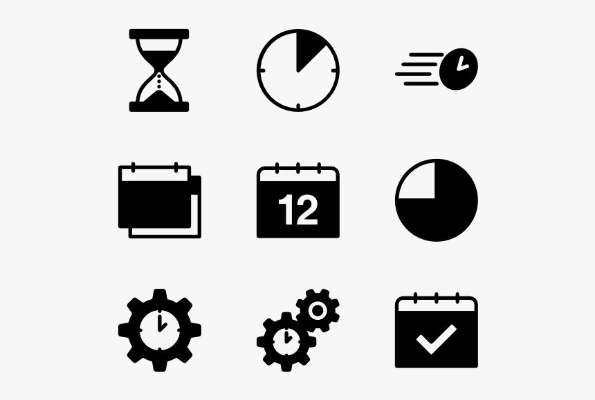 Travel Icons Vector Png, Transparent Png