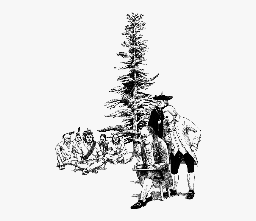 Ben Franklin Native American, HD Png Download