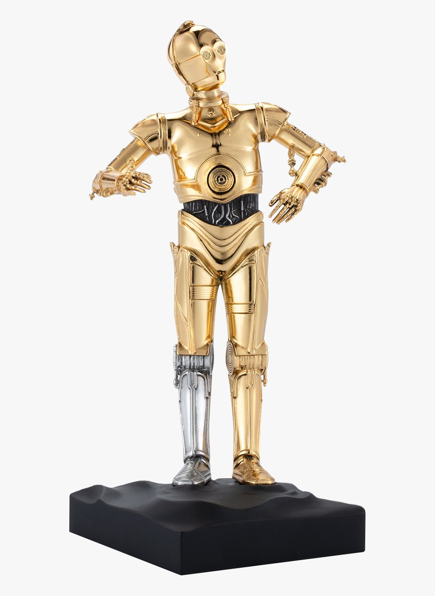 C-3po Limited Edition 9” Gilt Pewter Statue - Royal Selangor C3po, HD Png Download