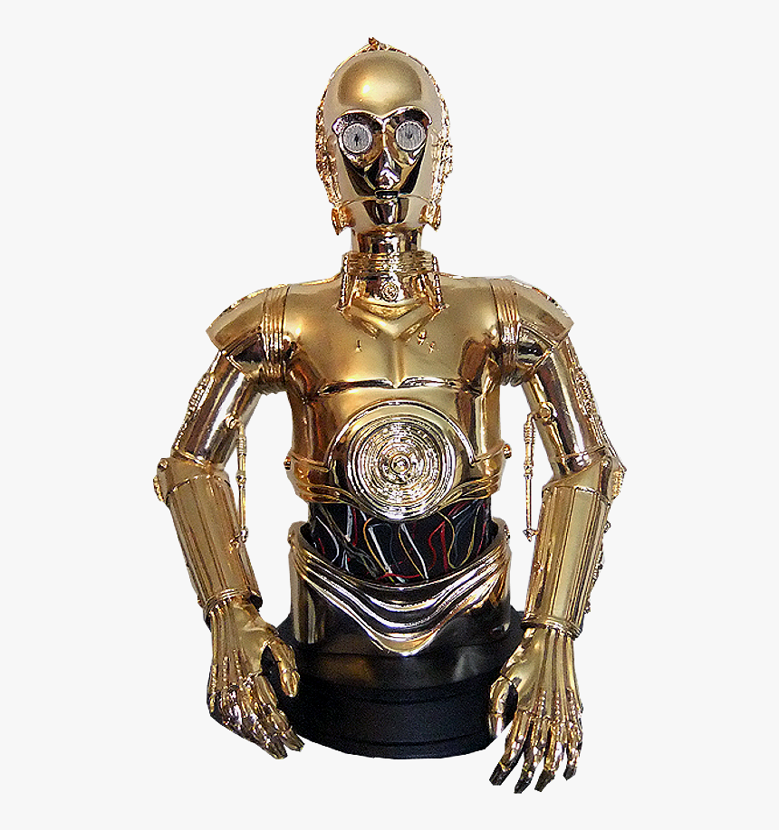 Prix Buste Star Wars C 3po, HD Png Download