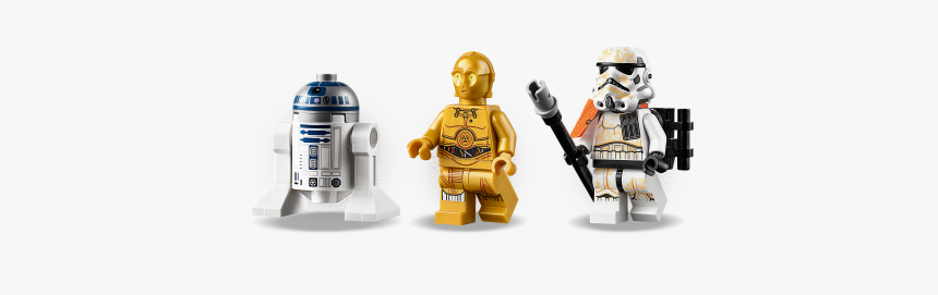Légo Star Wars C3po R2d2, HD Png Download