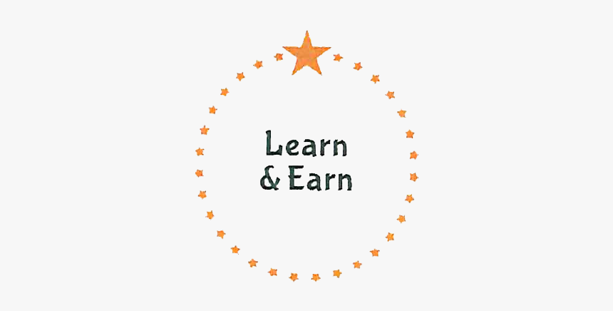 Learn And Earn Star Circle - Circle, HD Png Download