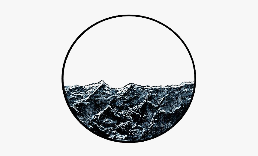 Round Wave Sea Water Black Freetoedit Ê·ì¬ì´ Picsart Waves In A Circle Hd Png Download Transparent Png Image Pngitem