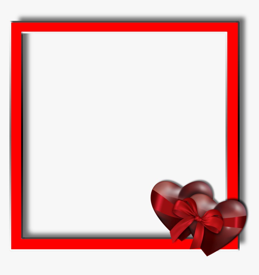 Marcos Para Fotos Gratis De Enamorados - Picture Frame, HD Png Download