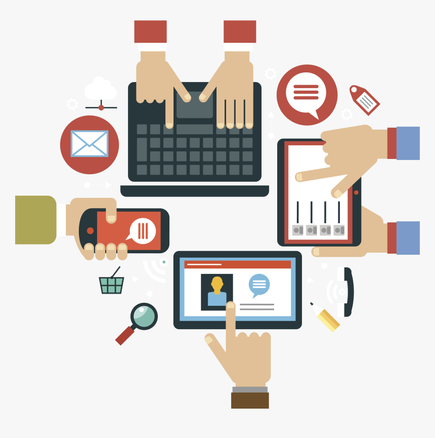 Digital Marketing Services - Concept Of Mobile Learning, HD Png Download