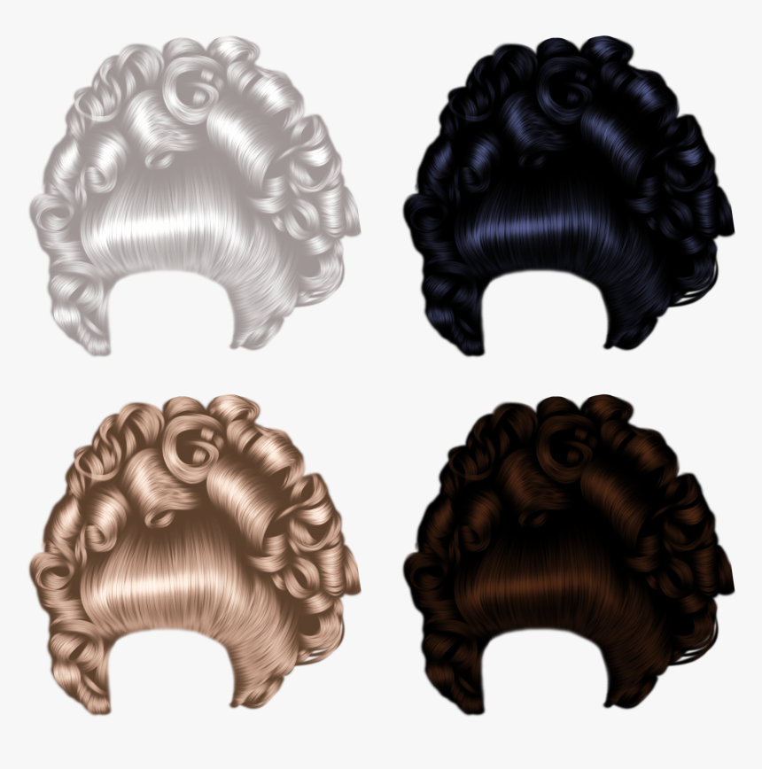 Hair Wig Png, Transparent Png