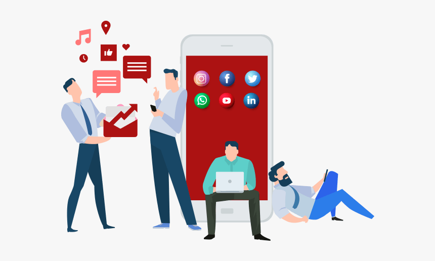 Social Media Marketing-img - Desarrollo Movil Software Png, Transparent Png