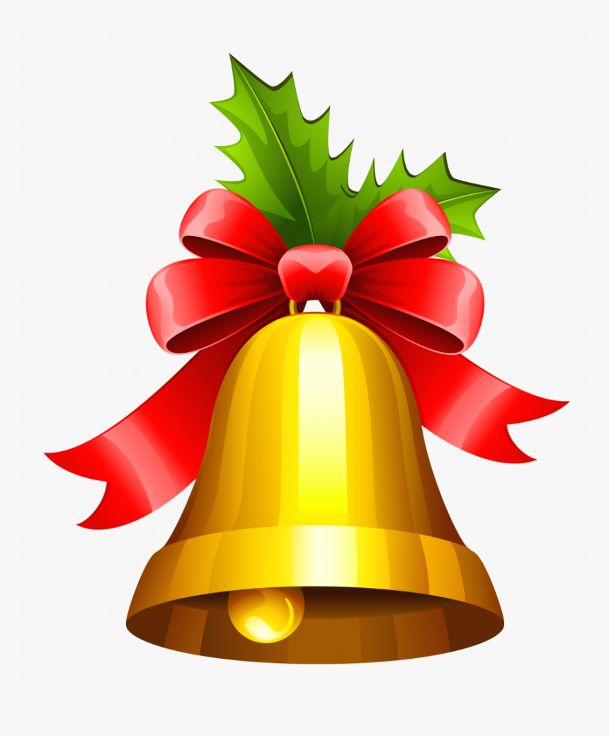 Simple Xmas Bell Png - Vector Christmas Bell Png, Transparent Png