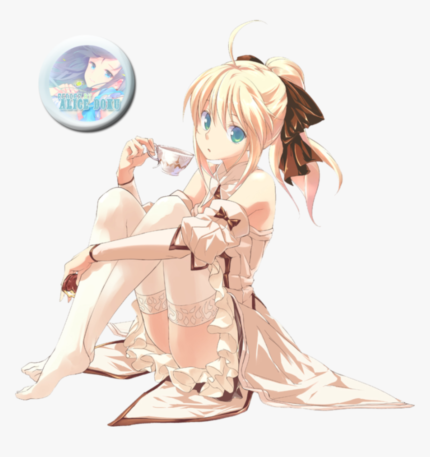 Anime By Mikumendoza On - Maid Anime Girl Transparent, HD Png Download