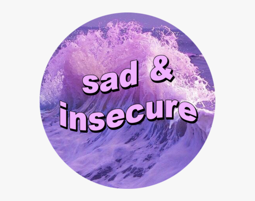 #purple #aesthetic #purpleaesthetic #sad - Wave Sea, HD Png Download