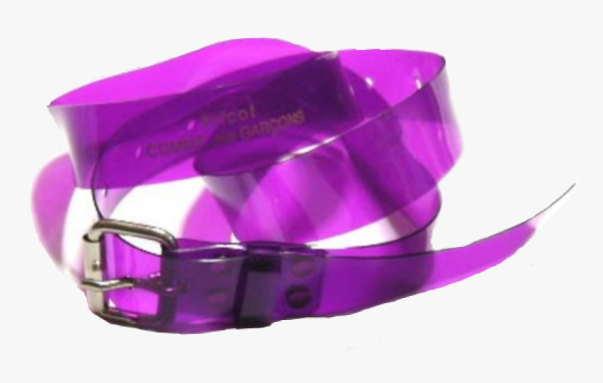 #transparent #belt #purple #aesthetic #moodboard #niche - Crystal, HD Png Download