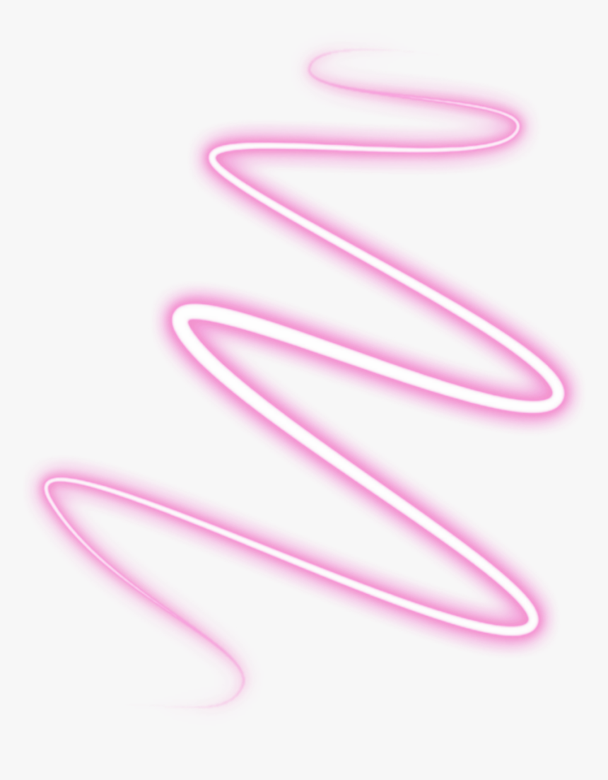 neon line spiral lines spirals pink freetoedit Neon Png