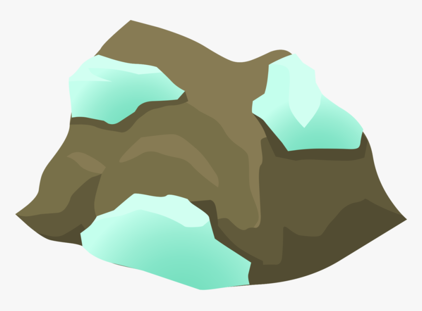 Glitch Clipart Volcanic Rock - Illustration, HD Png Download