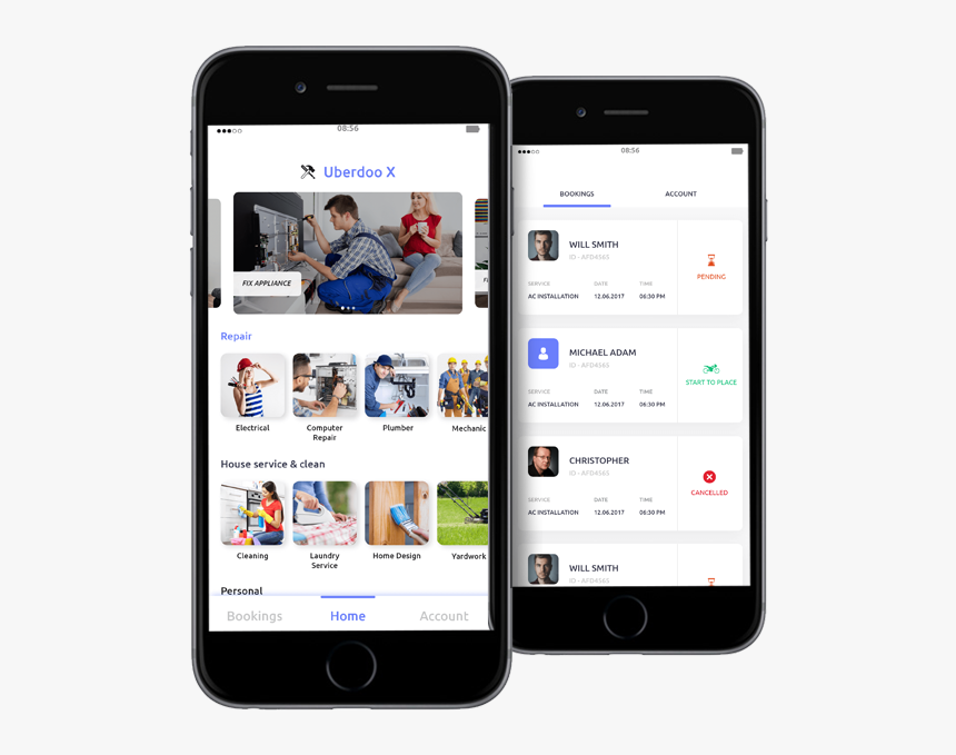Uber For X - Uber White Label App, HD Png Download