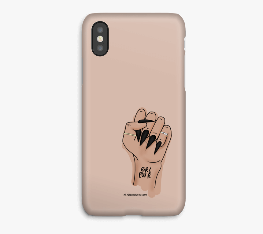 Nude Grl Pwr Case Iphone X - Smartphone, HD Png Download