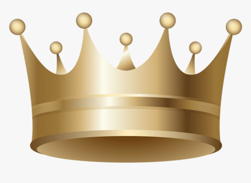 Coroa Dourada Para Imprimir, HD Png Download