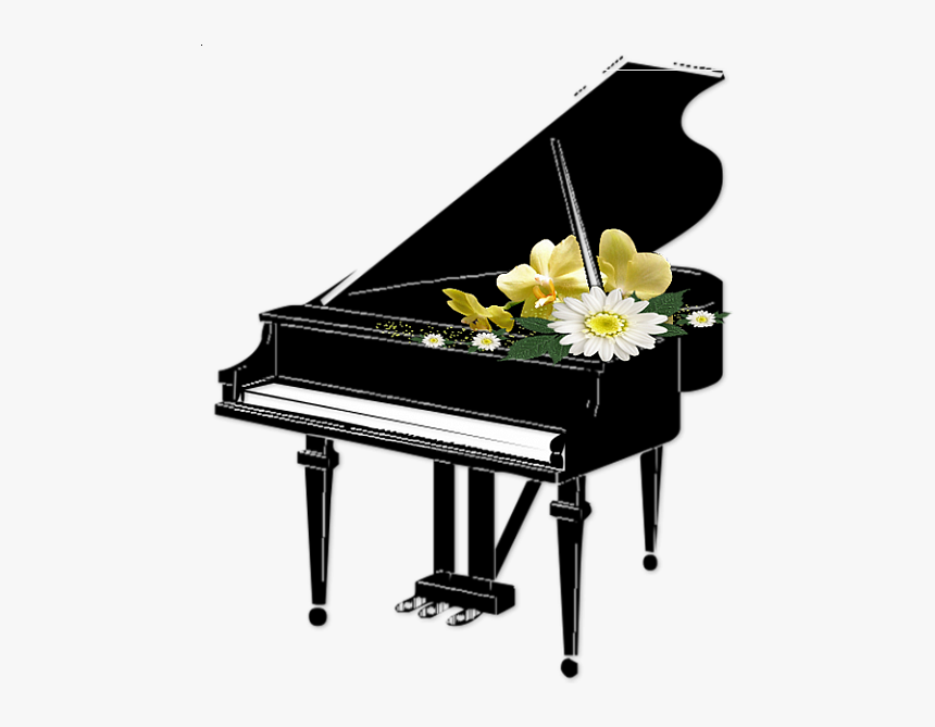 Transparent Pianos Mansion - Transparent Piano Clipart, HD Png Download