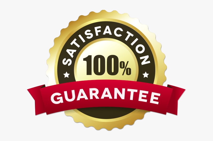 Satisfaction Seal - 100 Guarantee, HD Png Download