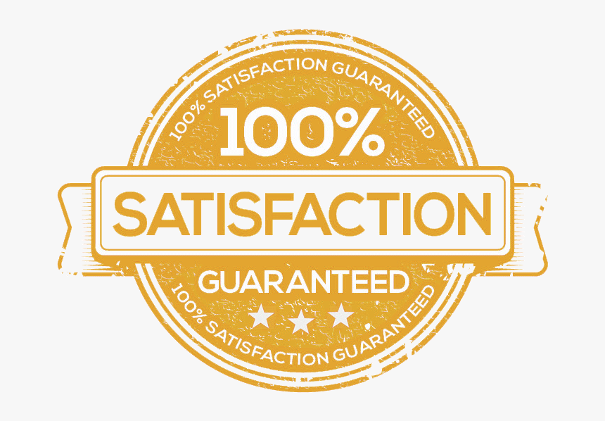 Satisfaction Guarantee - Label, HD Png Download