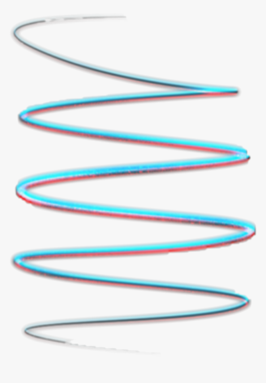 #swirl #spiral #neon #glitch #instagram - Parallel, HD Png Download
