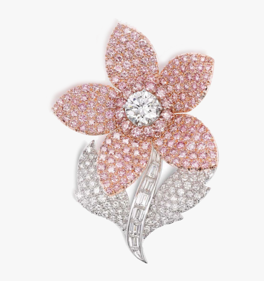 Argyle Pink Diamond Flower Hd Png Download Transparent Png Image Pngitem