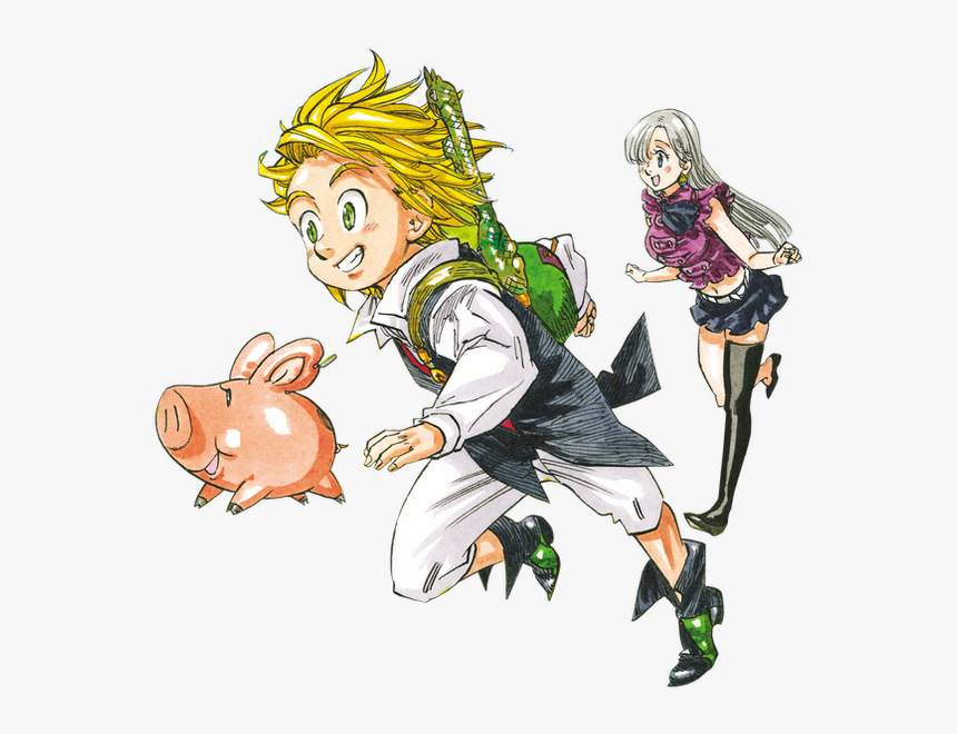 Meliodas And Elizabeth Render, HD Png Download
