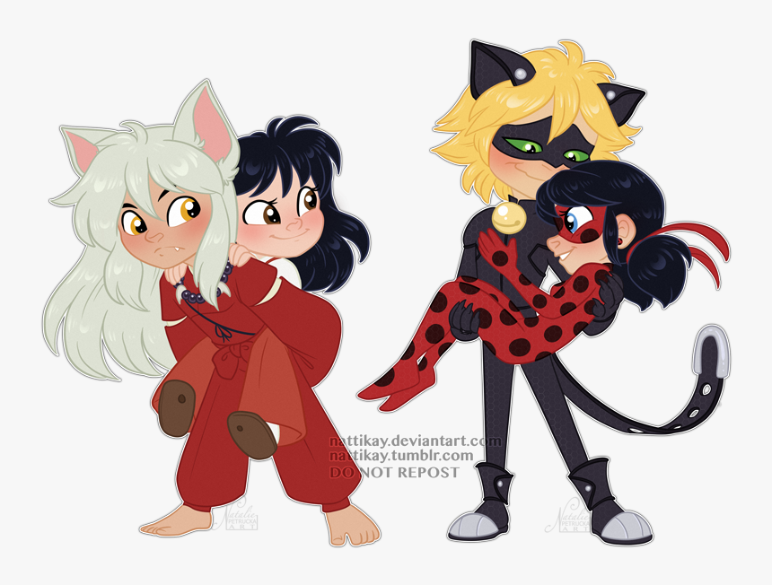 Miraculous Inuyasha Crossover, HD Png Download