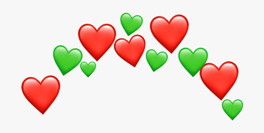 Christmas Crown Heart - Pink Heart Crown Transparent, HD Png Download