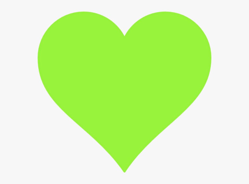 Transparent Light Green Heart , Transparent Cartoons - Ilusao De Otica Ver Na Parede, HD Png Download