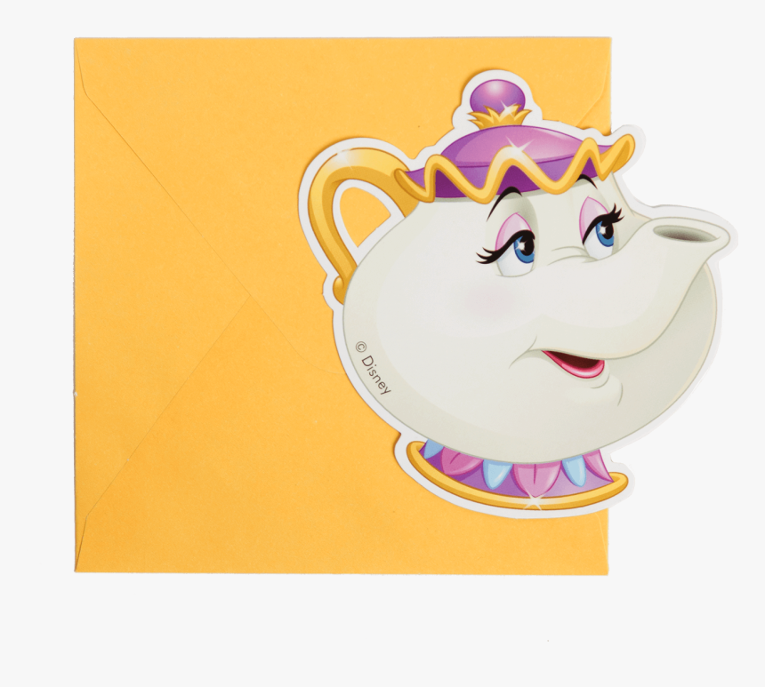 Beauty & The Beast Party Invitation - Illustration, HD Png Download