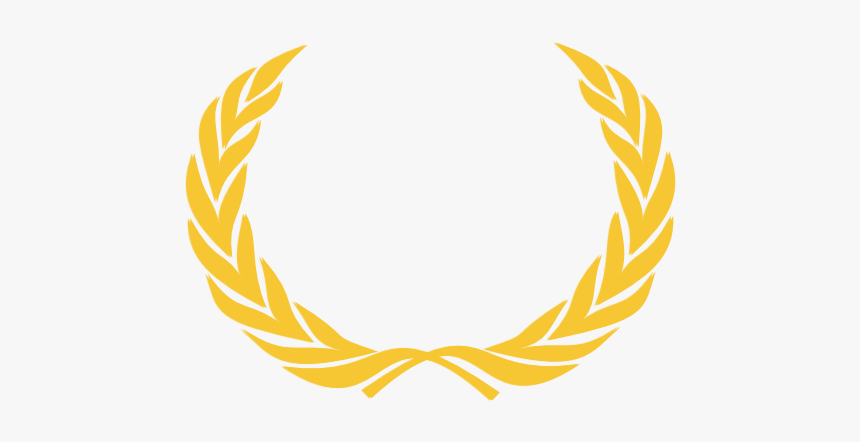 Gold Wreath Png - Gold Wreath, Transparent Png