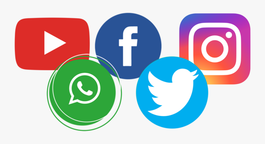 Transparent Background Social Icons, HD Png Download