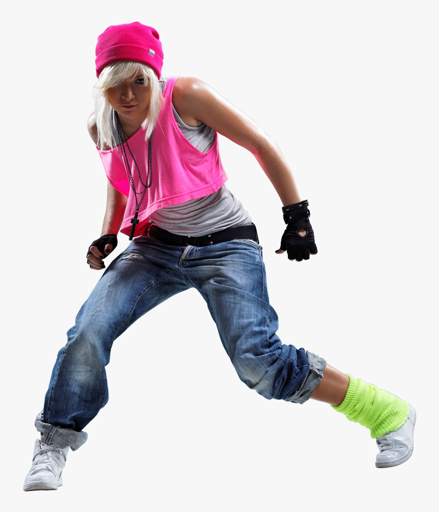 Girl Dance Hip Hop Png, Transparent Png