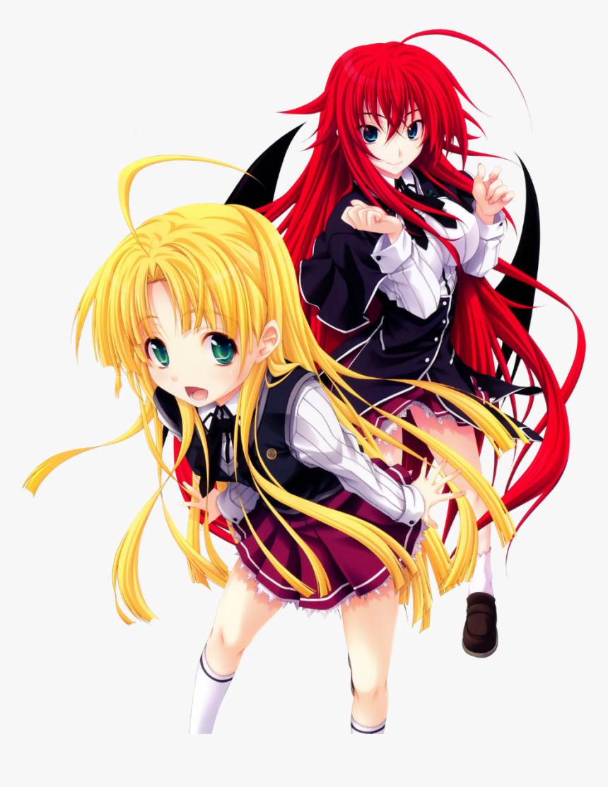 #anime #highschooldxd #riasgremory #red #demon #blonde - Asia Argento Dxd, HD Png Download