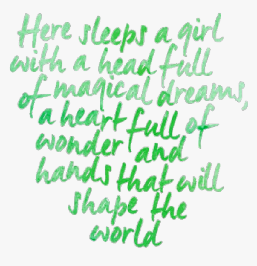 #declaration #mesaje #green #write #love #summer #mylife - Calligraphy, HD Png Download