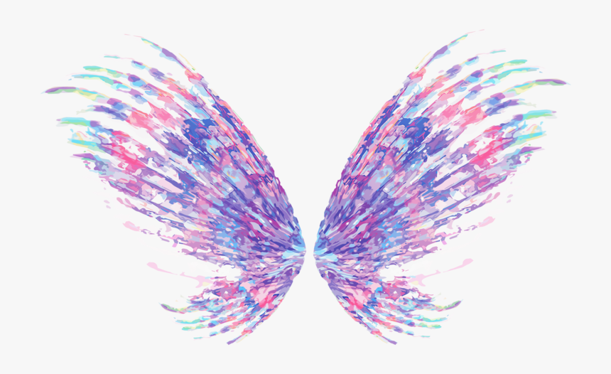 #wings #fairy #fairywings #faerie #colorful #freetoedit - Sirenix Wings, HD Png Download