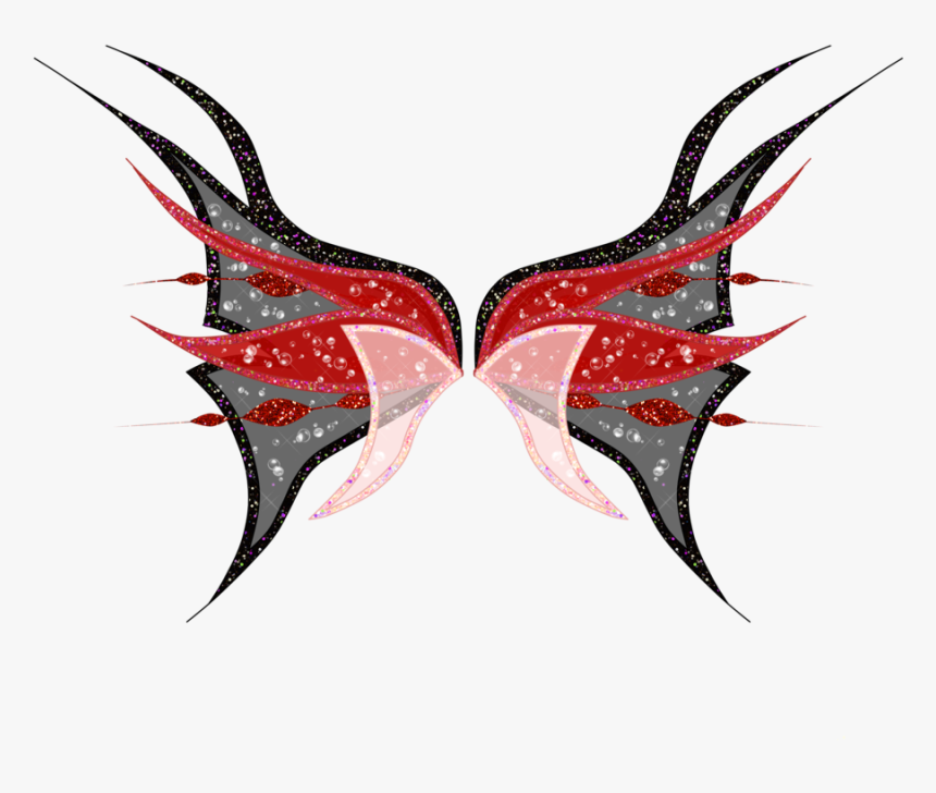 #fairy #fairywings #colorful #colorfulwings #angelwings - Illustration, HD Png Download