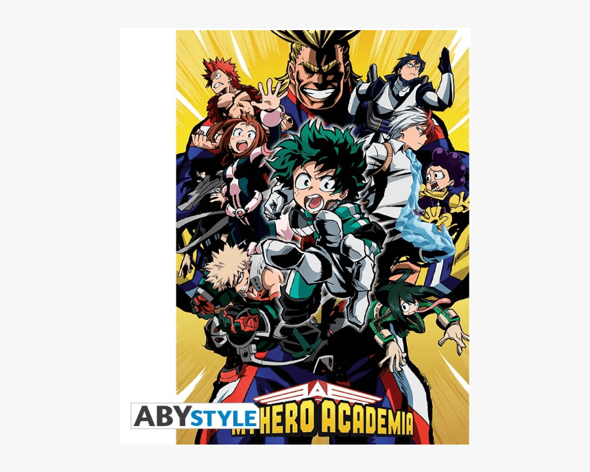 Poster My Hero Academia Groupe - My Hero Academia Season One, HD Png Download
